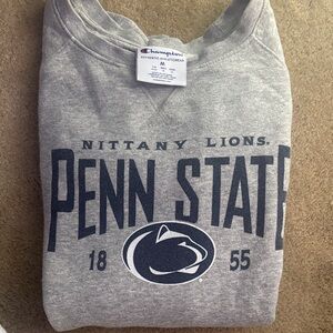 Champion Gray Penn State Nittany Lions Sweatshirt